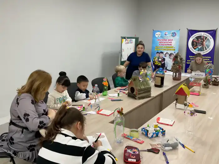 Мастер-класс по Trash Art Fest в Петропавловске переработка мусора в искусство Астане