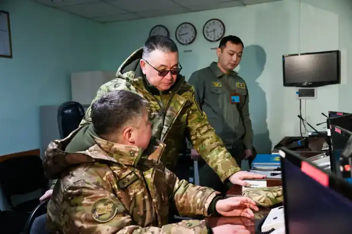 В Акмолинском гарнизоне проверили боевую готовность войск ПВО (2)