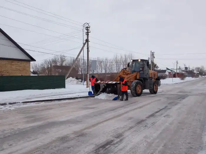 Более 30 тысяч кубометров снега вывезли из Астаны за ночь (3)