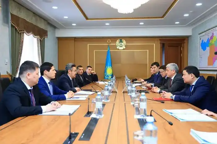 Ермаганбет Булекпаев встретился с руководством «Тау-Кен Самрук» и американскими инвесторами (6)