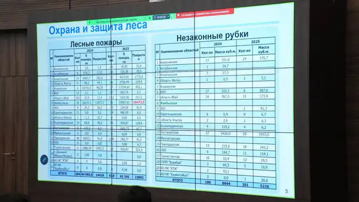 Восстановление лесного хозяйства и сохранение биоразнообразия в Казахстане Астане