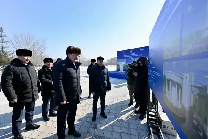 В Семее возводят символы: Площадь государственных знаков в честь Абая Астане