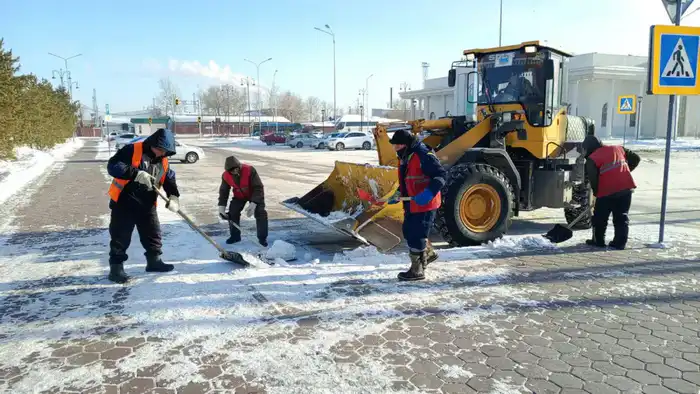 Более 6 млн кубометров снега вывезли из Астаны с начала зимнего периода (2)