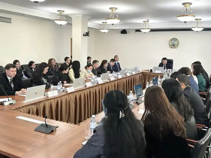 В Минтруда обсудили реализацию Концепции инклюзивной политики с экспертами проекта Сената «Талдау мектебі – Школа аналитики» (6)