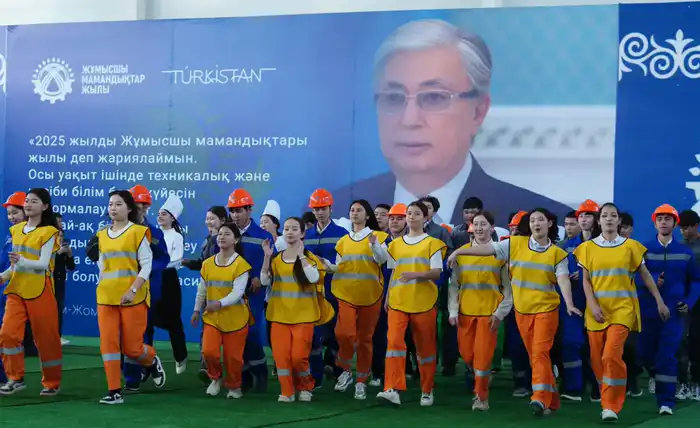 Трудоустройство в Туркестанской области: 148 тысяч граждан нашли работу в 2025 году Астане