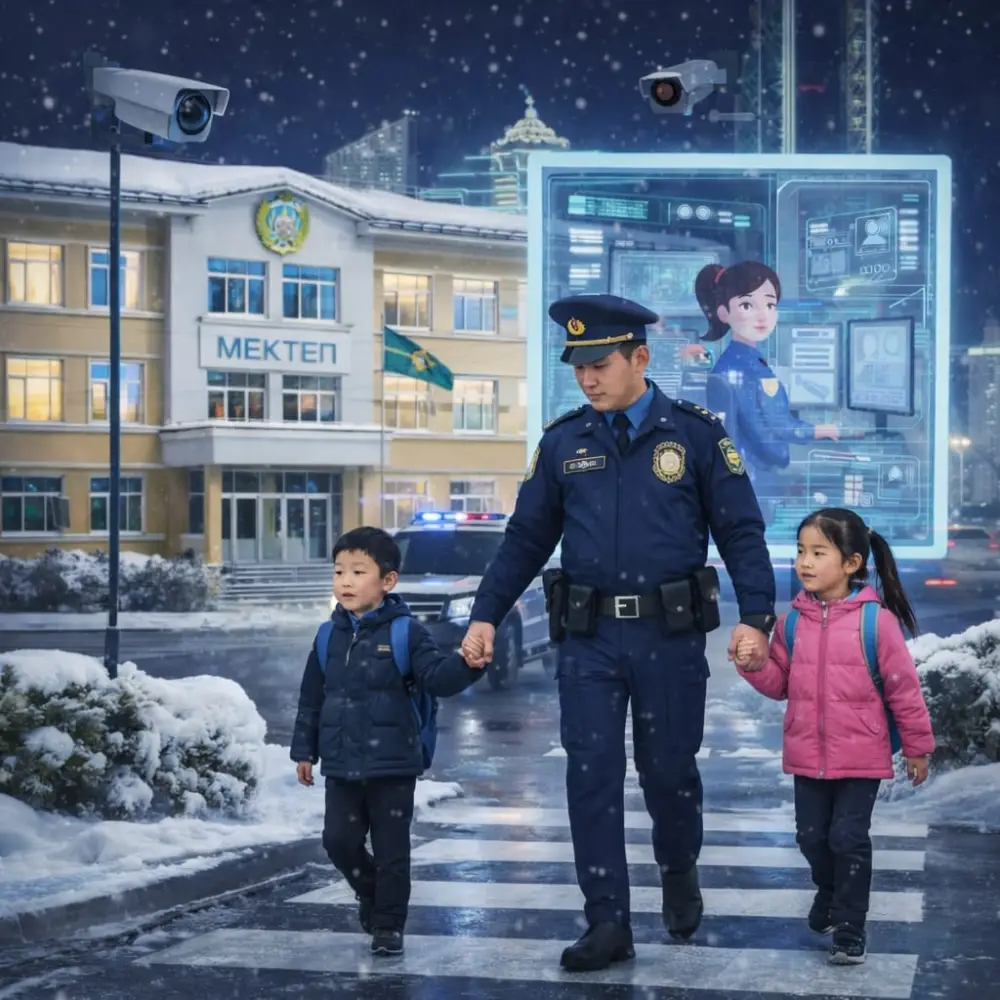 Камеры на страже: безопасность в школах Астаны Астане