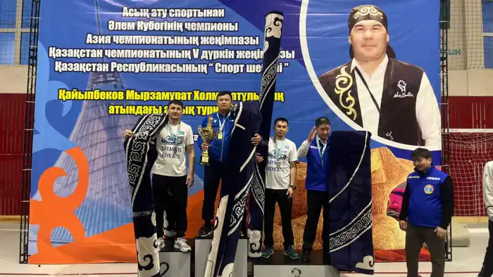 Спортсмен из Шетского района Мейір Рахымжан одержал победу на республиканском турнире по асық ату в Астане Астане