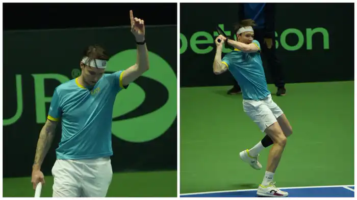 Александр Бублик укрепляет спортивную гордость Казахстана, побеждая на Кубке Дэвиса Астане