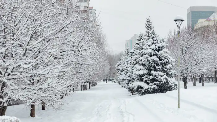 Астана замерзает до -31°C, Алматы готовится к снегопадам: прогноз погоды на 25-27 февраля от Казгидромета Астане