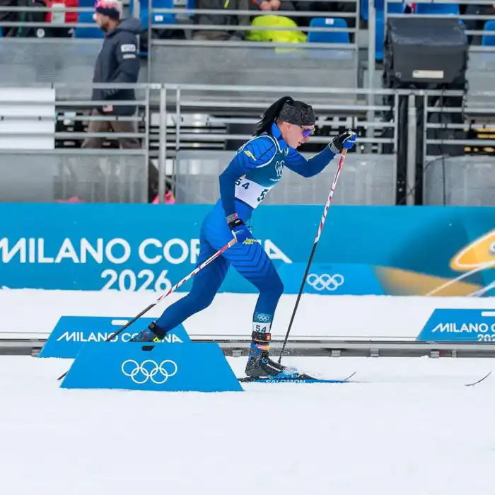 Надежда Степашкина занимает 63 место на Олимпиаде в Милане среди казахстанских лыжниц Астане