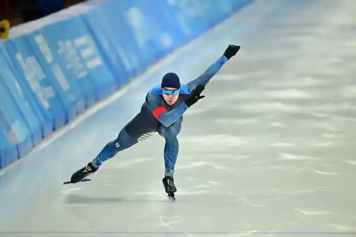 Евгений Кошкин финиширует 9-м на Олимпиаде с результатом 34,56 секунды Астане