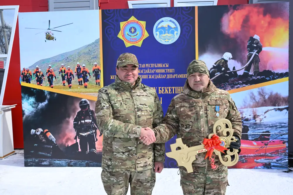 В области Жетісу в один день ввели сразу три пожарные части (3)