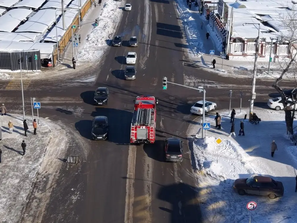 Право на проезд ради жизни: акция «Жол бер!» в Костанае (3)