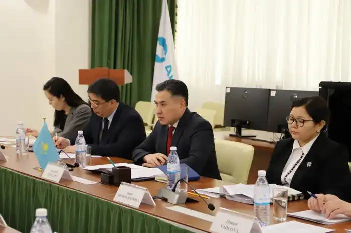 А. Ертаев встретился с представителем ЮНИСЕФ в Казахстане Р.М. Сарваром (3)