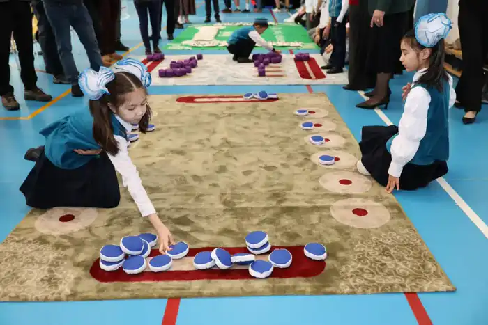 В Астане проходит «Международноый фестиваль детских игр тюркского мира» (2)