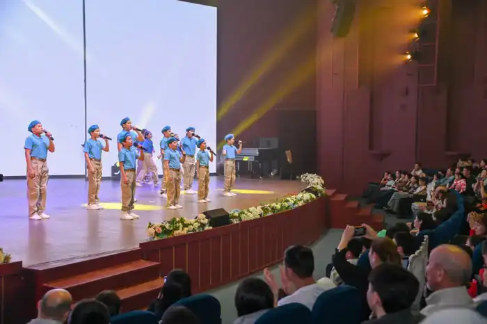 В Астане состоялся отчетный концерт студии «Жас сарбаз» имени Нургисы Тлендиева (5)