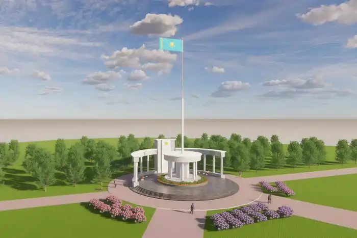 «Абайға құрмет»: в Семее началось строительство Площади государственных символов (2)