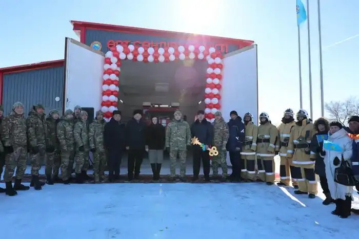 160-ый добровольный пункт пожаротушения открылся в Западно-Казахстанской области (10)