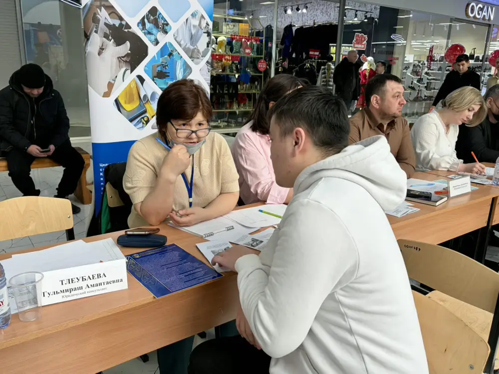 Ярмарка вакансий «Еңбек қолдау»: шаг к социальной реинтеграции должников по алиментам Астане