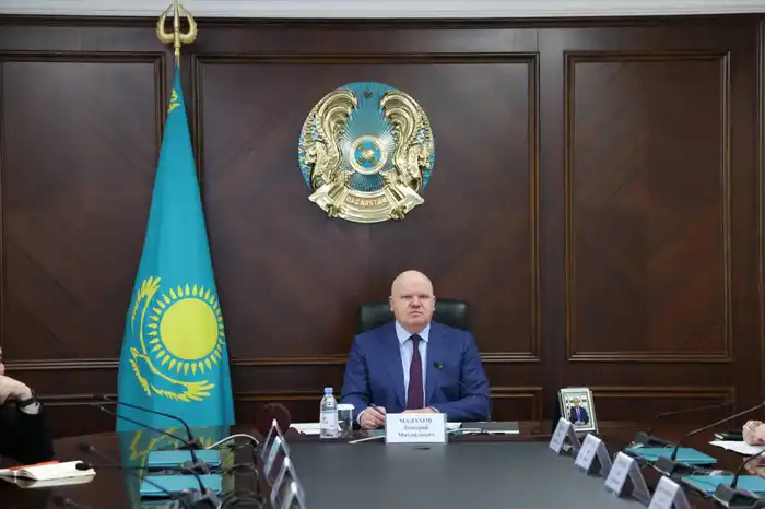 Рабочее совещание по созданию информационной системы для отбора судей в Высшем Судебном Совете под председательством Дмитрия Малахова Астане