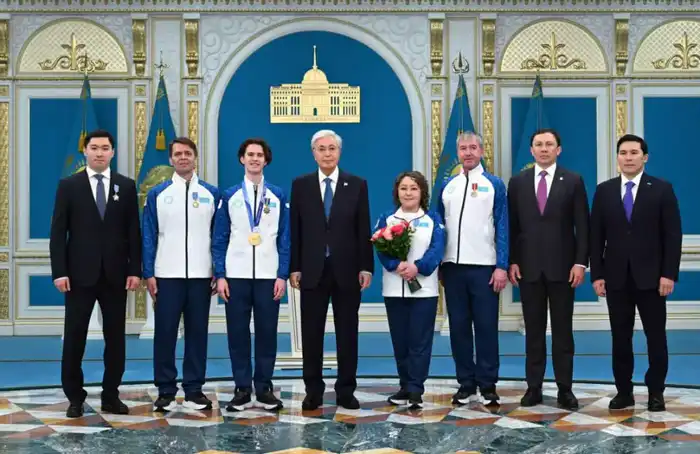 Спортсмены Казахстана готовятся к Олимпиаде в Лос-Анджелесе Астане