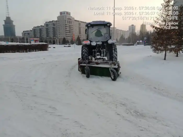 Снег в Астане: как 63 тысячи кубометров исчезли! Астане