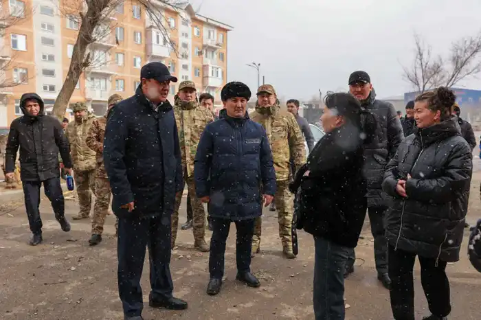 Сильный ветер в Жанатасе: восстановление и помощь пострадавшим от стихии Астане