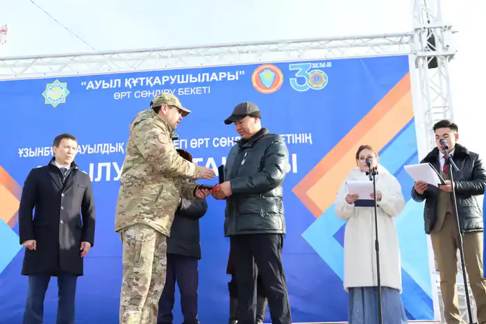 В Казахстане открылся 157 добровольный пункт пожаротушения «Ауыл құтқарушылары» (6)