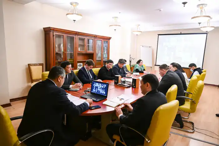 Руслан Есеналин провёл рабочее совещание, посвящённое новой конституционной реформе (2)