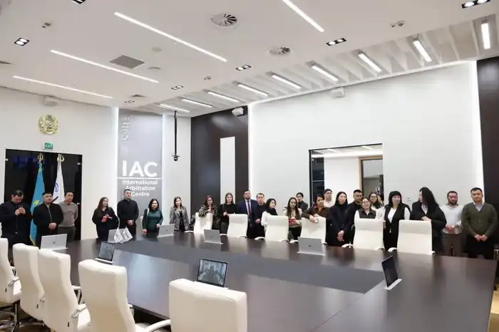 Лекция магистрантов в Суде МФЦА «Астана» Астане