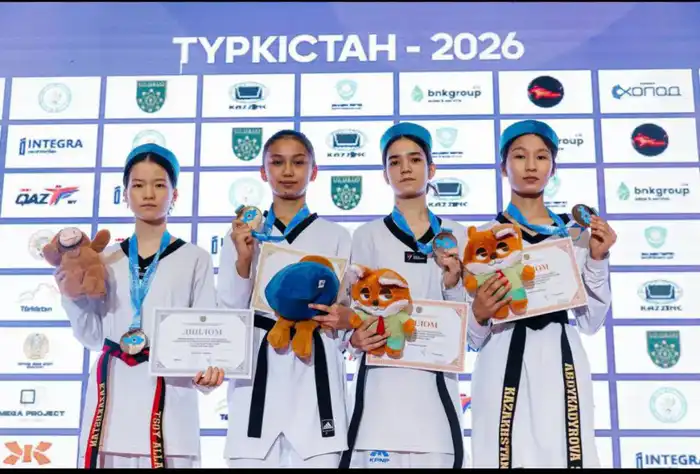 Туркестанские тхэквондисты готовятся к молодежному чемпионату мира после успешного выступления на национальном чемпионате Астане