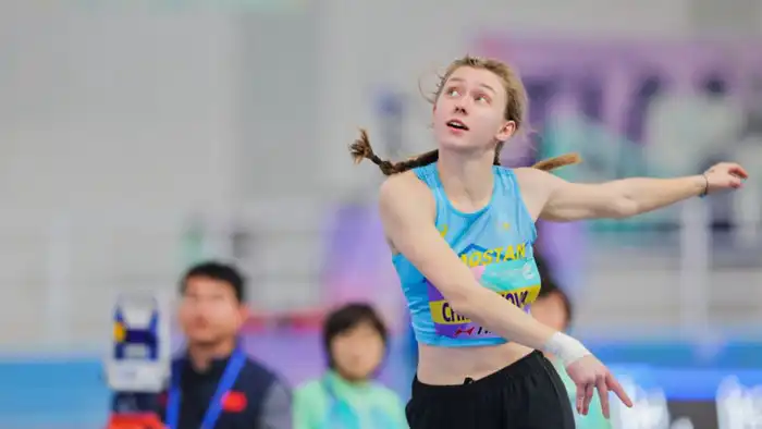 Золото Азии: Чистякова взлетела на легкоатлетическом пьедестале Астане