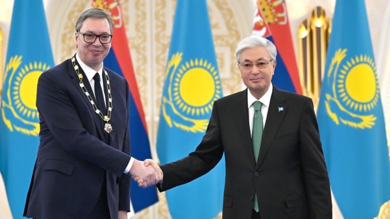 Награждение президентов Сербии и Казахстана орденом 'Алтын Қыран' укрепляет двусторонние отношения и открывает новые перспективы для сотрудничества Астане