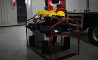 Модернизированная пожарная часть в Хромтау готова к борьбе с огнем