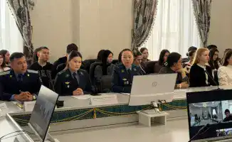 Мосты правовой культуры: молодежь и правоохранители обсуждают наркоугрозы в Костанае