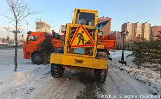 Снег не ждет: Астана в режиме 24/7!