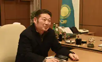 Встреча Нурлыбека Налибаева с Рустемом Абдрашовым обсуждение казахстанского кинопроизводства