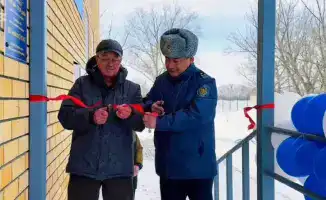 В селе Камышенка открылся новый участковый полицейский пункт для улучшения правовой защиты жителей