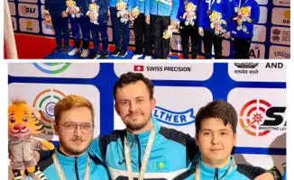 Ислам Сатпаев принес золото Казахстану на чемпионате Азии