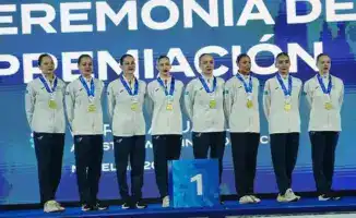 Карагандинские спортсмены блестяще выступили на первом этапе Кубка мира по артистическому плаванию, завоевав 11 медалей.