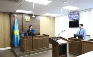 Магистранты Академии правосудия обсудили вопросы правосудия на встрече в специализированном суде Астаны