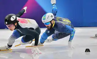 Казахстанские шорт-трекисты Ажгалиев и Никиша укрепляют шансы на медали в Милане