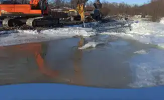 Санация русел рек в Казахстане: очищено 83,7 км из 109,5 км перед весенними паводками 2026 года