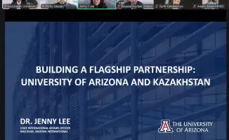 Онлайн-сессия с министром науки РК: Казахстан и Университет Аризоны обсуждают трансграничную инновационную экосистему