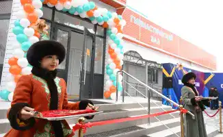 Открытие специализированного зала для художественной гимнастики в Талдыкоргане