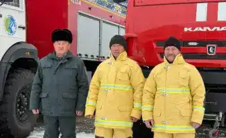 Передача новой противопожарной техники в Катон-Карагайский национальный парк для повышения безопасности и борьбы с лесными пожарами