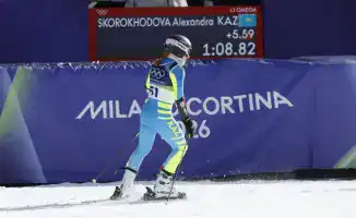 Скороходова финишировала 37-й в слаломе Олимпиады