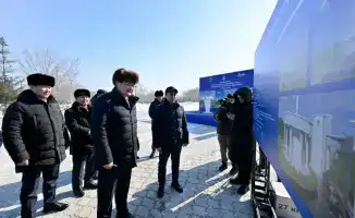 В Семее возводят символы: Площадь государственных знаков в честь Абая