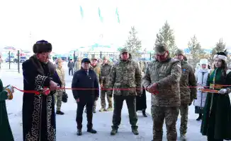 Местные жители рады открытию новой пожарной части в Мартуке