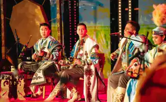 Культурный обмен: этно-фольклорный ансамбль «Жошы» демонстрирует музыкальное наследие Казахстана на Днях культуры в Катаре